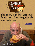 The Iowa Tenderloin Trail features 12 unforgettable sandwiches while celebrating the passionate families around the state who work diligently to provide safe, affordable and delicious pork. You dont have to take our word for it though, take on the trail and experience the tasty tenderloin goodness for yourself !